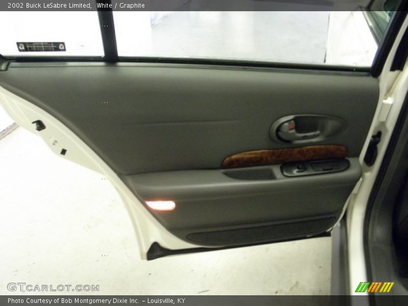 White / Graphite 2002 Buick LeSabre Limited