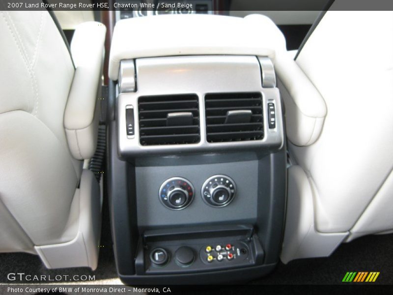 Chawton White / Sand Beige 2007 Land Rover Range Rover HSE