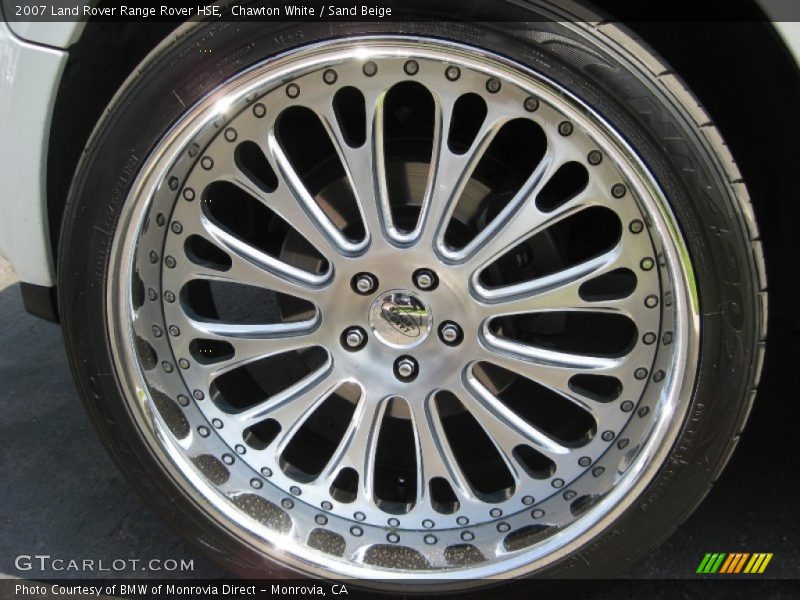 Chawton White / Sand Beige 2007 Land Rover Range Rover HSE