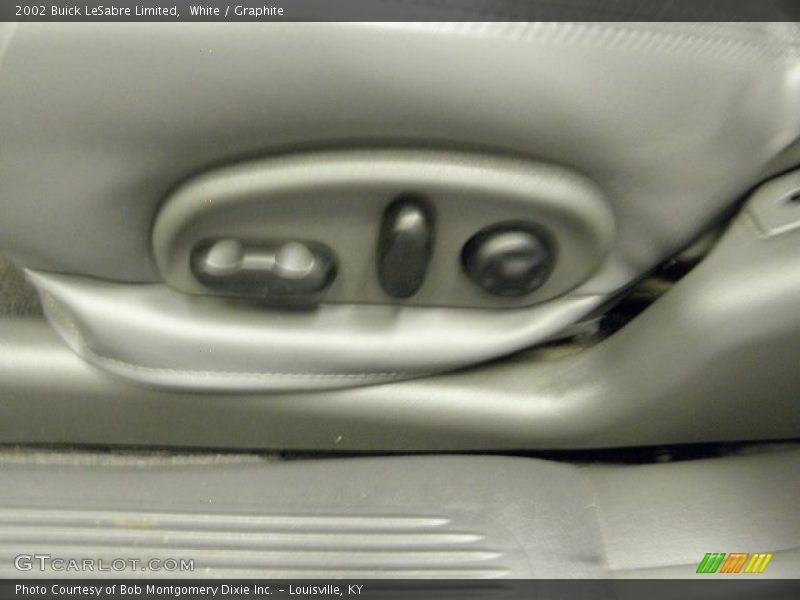 White / Graphite 2002 Buick LeSabre Limited