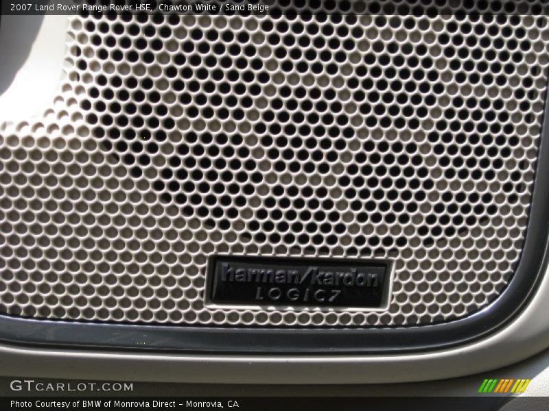 Chawton White / Sand Beige 2007 Land Rover Range Rover HSE