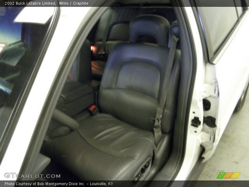 White / Graphite 2002 Buick LeSabre Limited