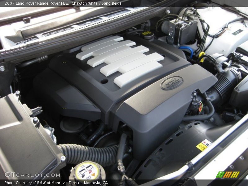 Chawton White / Sand Beige 2007 Land Rover Range Rover HSE