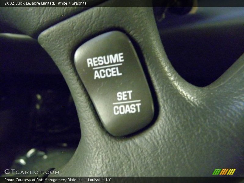 White / Graphite 2002 Buick LeSabre Limited