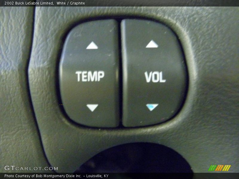 White / Graphite 2002 Buick LeSabre Limited