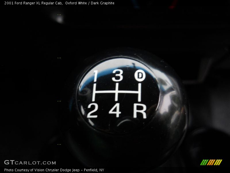  2001 Ranger XL Regular Cab 5 Speed Manual Shifter