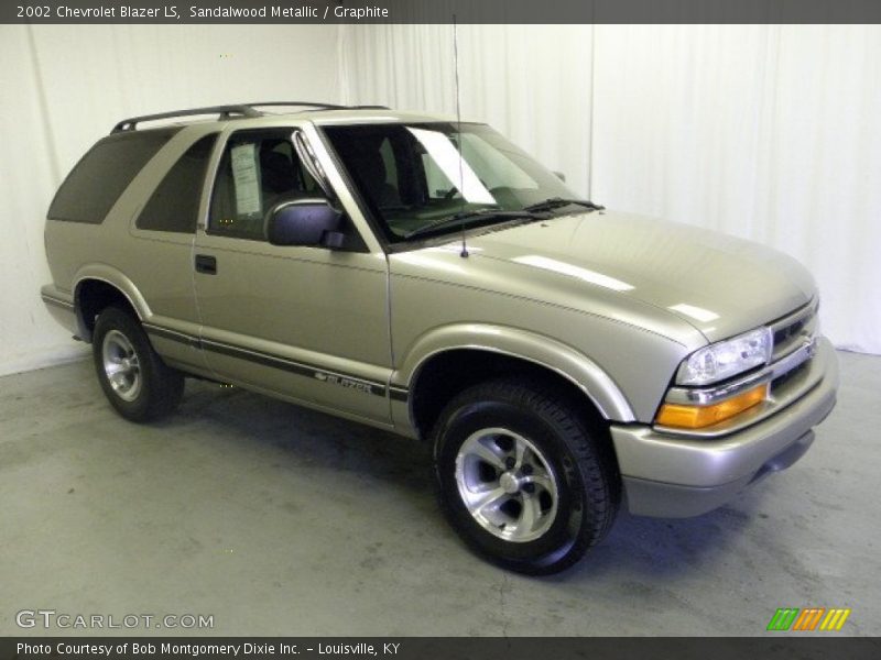 Sandalwood Metallic / Graphite 2002 Chevrolet Blazer LS