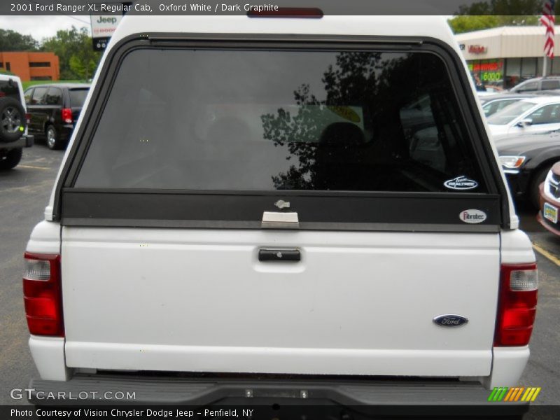 Oxford White / Dark Graphite 2001 Ford Ranger XL Regular Cab