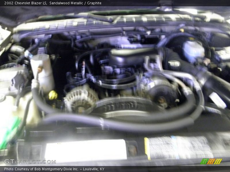Sandalwood Metallic / Graphite 2002 Chevrolet Blazer LS