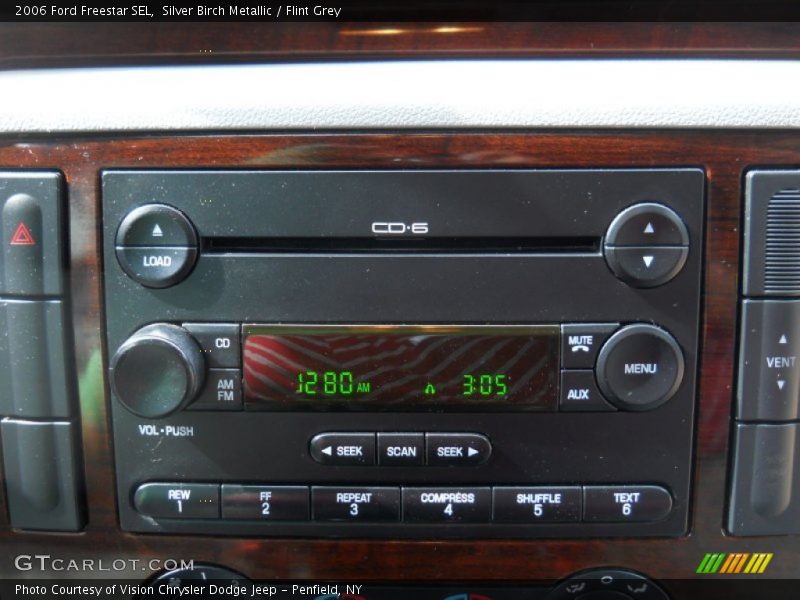 Audio System of 2006 Freestar SEL