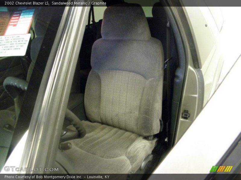 Sandalwood Metallic / Graphite 2002 Chevrolet Blazer LS