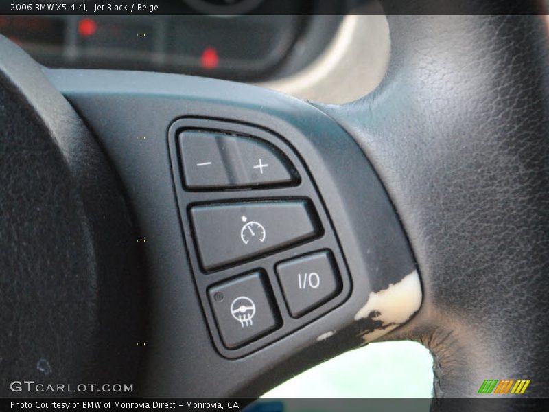 Jet Black / Beige 2006 BMW X5 4.4i