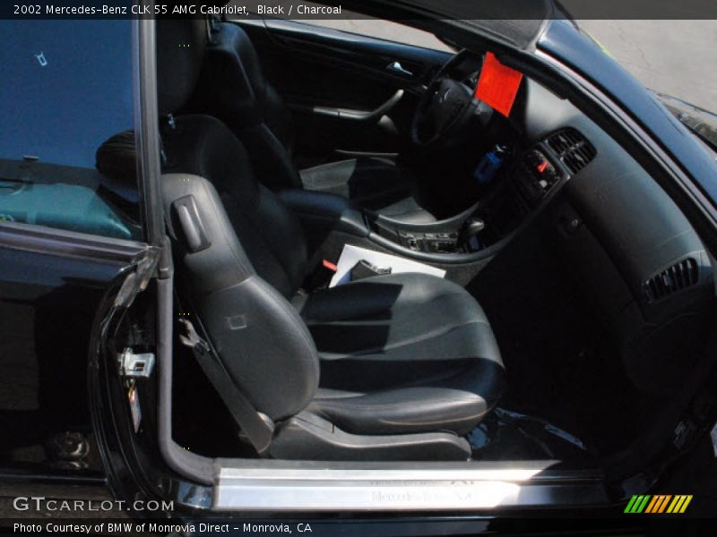 Black / Charcoal 2002 Mercedes-Benz CLK 55 AMG Cabriolet
