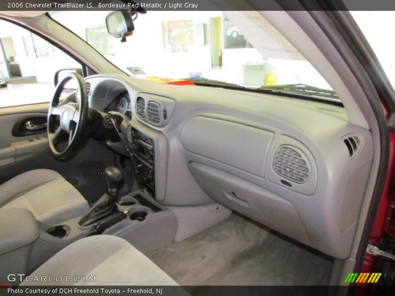 Bordeaux Red Metallic / Light Gray 2006 Chevrolet TrailBlazer LS