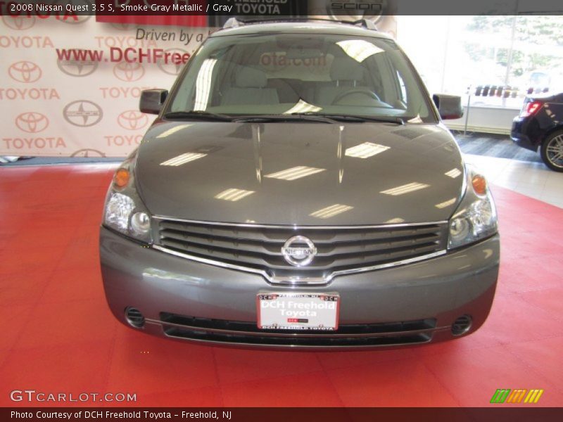 Smoke Gray Metallic / Gray 2008 Nissan Quest 3.5 S