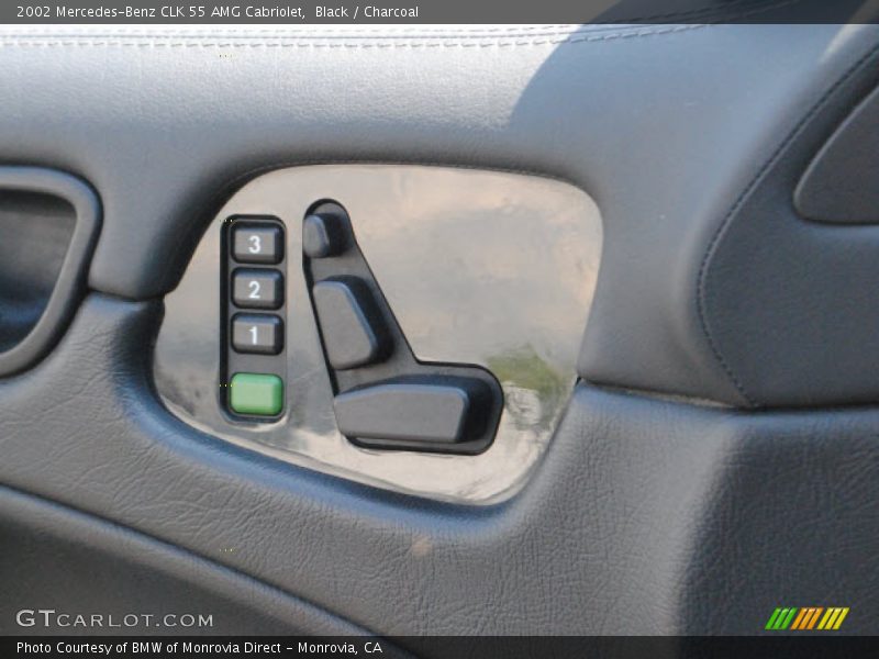 Controls of 2002 CLK 55 AMG Cabriolet