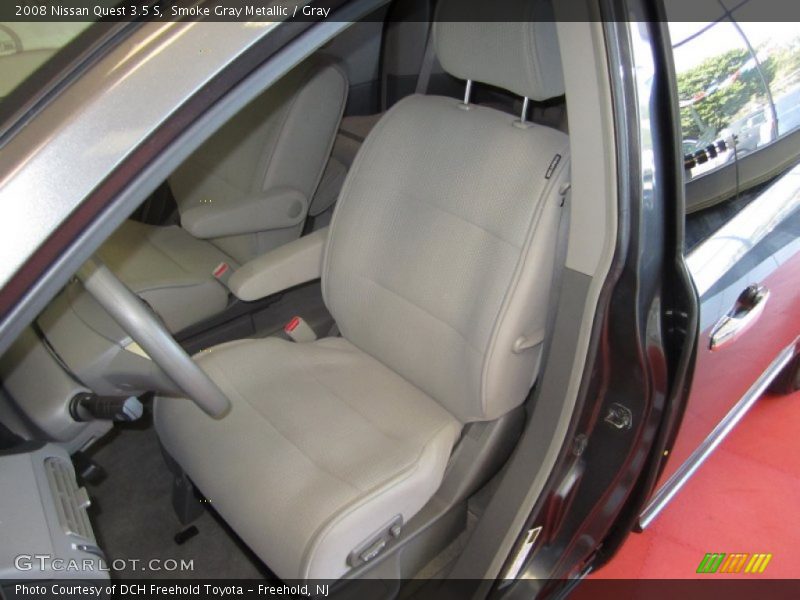 Smoke Gray Metallic / Gray 2008 Nissan Quest 3.5 S
