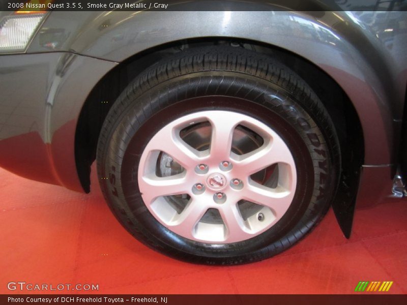 Smoke Gray Metallic / Gray 2008 Nissan Quest 3.5 S