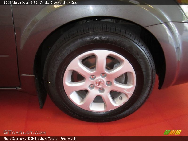 Smoke Gray Metallic / Gray 2008 Nissan Quest 3.5 S