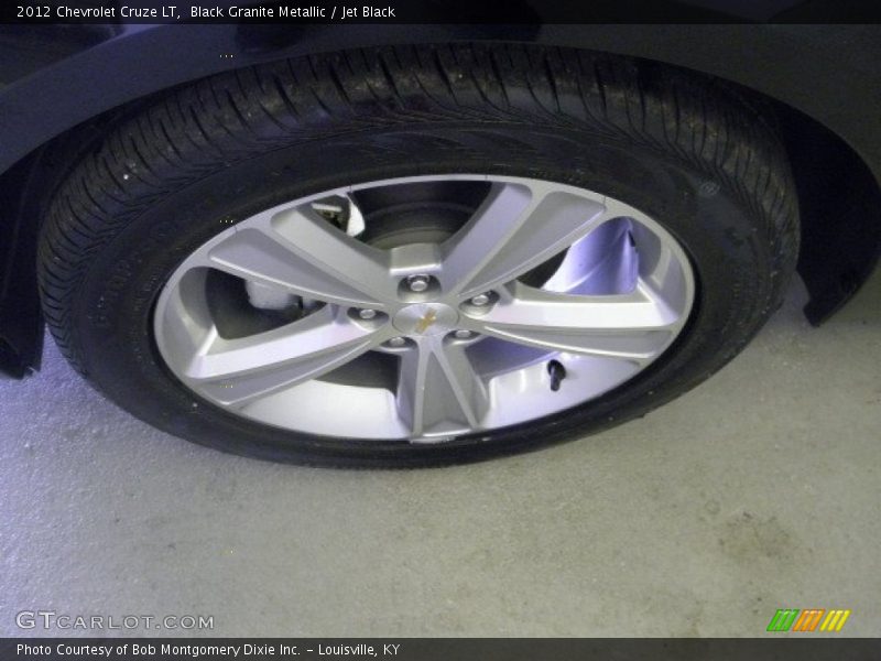 Black Granite Metallic / Jet Black 2012 Chevrolet Cruze LT