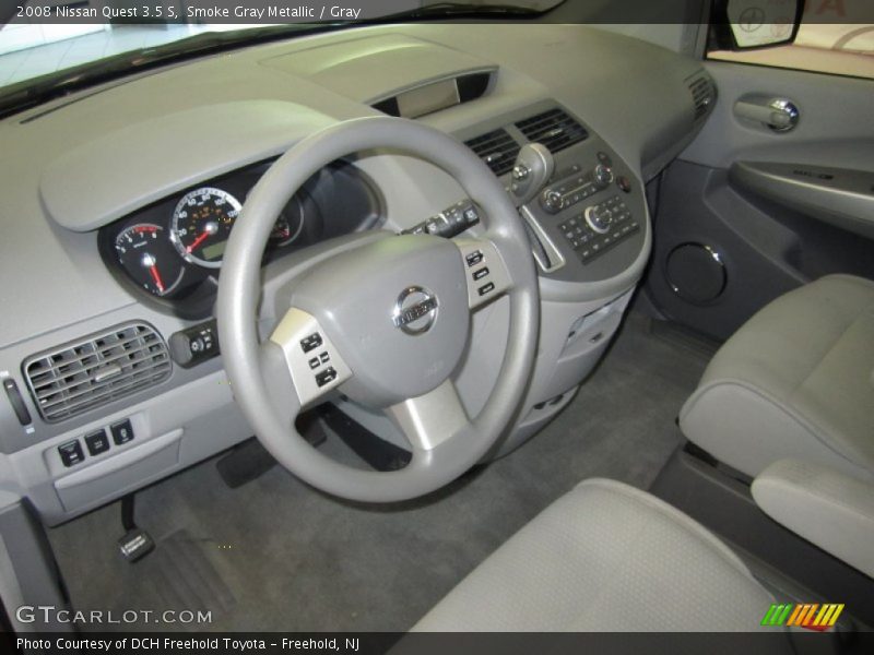 Smoke Gray Metallic / Gray 2008 Nissan Quest 3.5 S