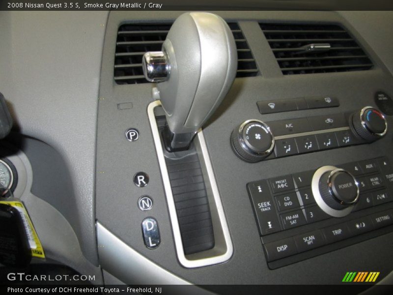 Smoke Gray Metallic / Gray 2008 Nissan Quest 3.5 S
