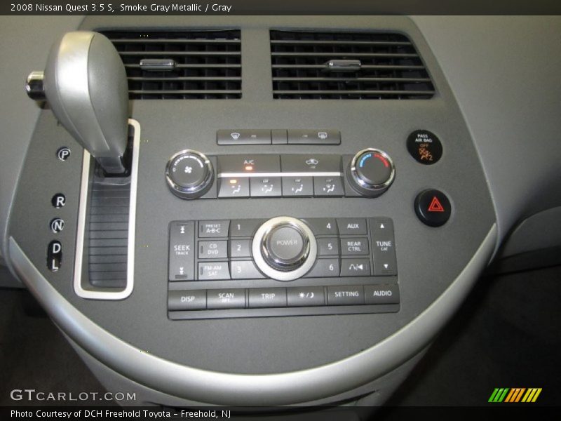 Smoke Gray Metallic / Gray 2008 Nissan Quest 3.5 S