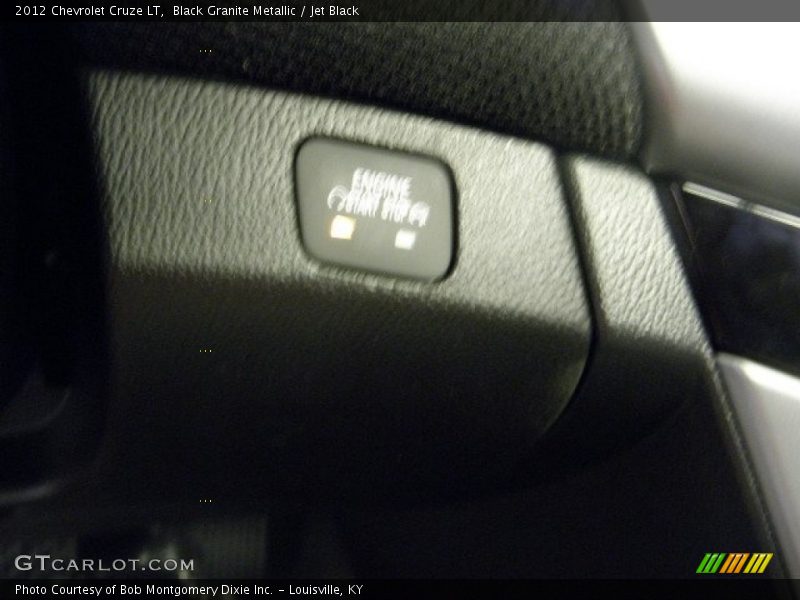 Black Granite Metallic / Jet Black 2012 Chevrolet Cruze LT