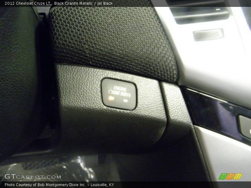 Black Granite Metallic / Jet Black 2012 Chevrolet Cruze LT