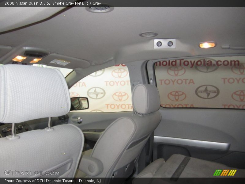 Smoke Gray Metallic / Gray 2008 Nissan Quest 3.5 S