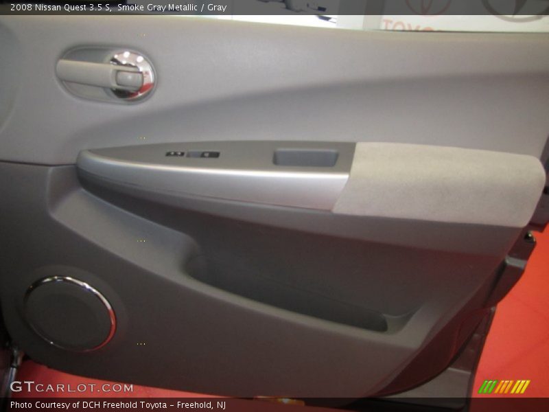 Smoke Gray Metallic / Gray 2008 Nissan Quest 3.5 S