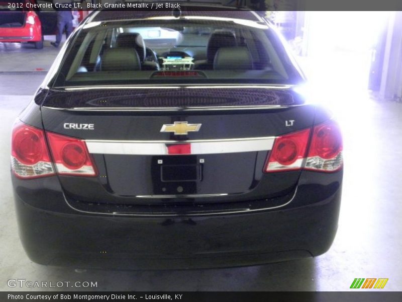 Black Granite Metallic / Jet Black 2012 Chevrolet Cruze LT