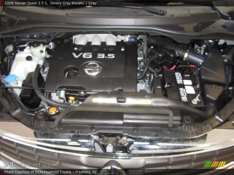 Smoke Gray Metallic / Gray 2008 Nissan Quest 3.5 S