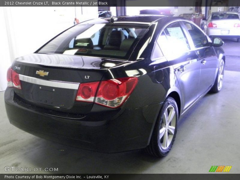Black Granite Metallic / Jet Black 2012 Chevrolet Cruze LT