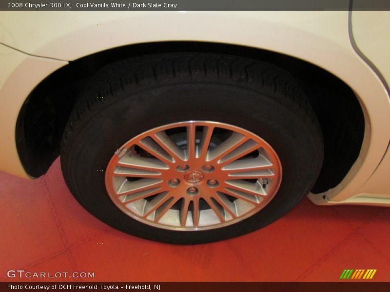 Cool Vanilla White / Dark Slate Gray 2008 Chrysler 300 LX