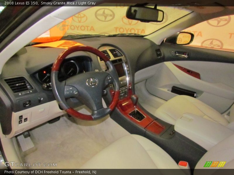 Smoky Granite Mica / Light Gray 2008 Lexus ES 350
