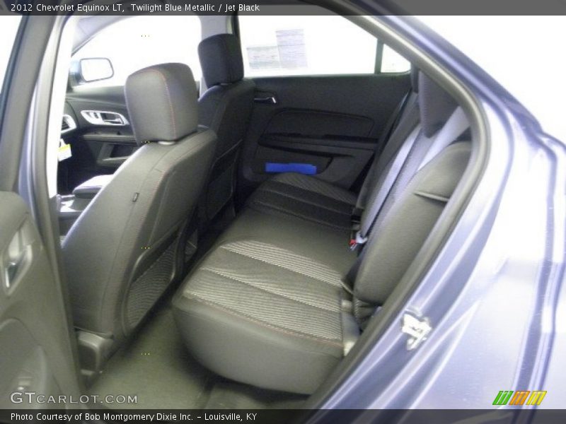 Twilight Blue Metallic / Jet Black 2012 Chevrolet Equinox LT