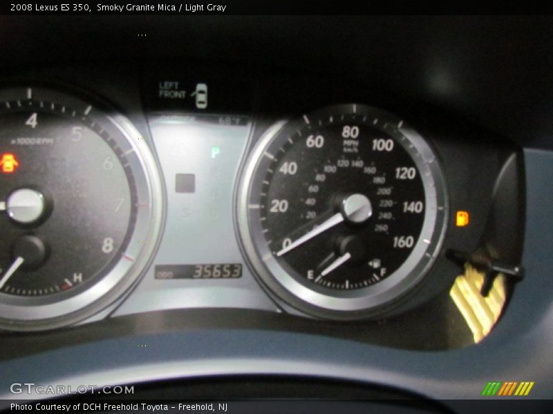 Smoky Granite Mica / Light Gray 2008 Lexus ES 350
