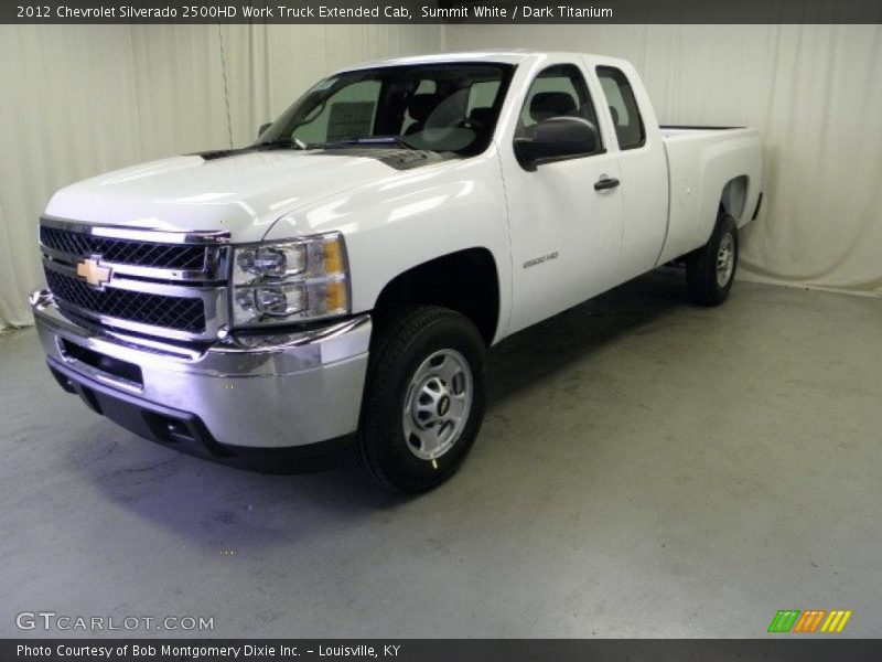 Front 3/4 View of 2012 Silverado 2500HD Work Truck Extended Cab