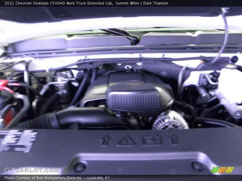  2012 Silverado 2500HD Work Truck Extended Cab Engine - 6.0 Liter OHV 16-Valve VVT Flex-Fuel Vortec V8