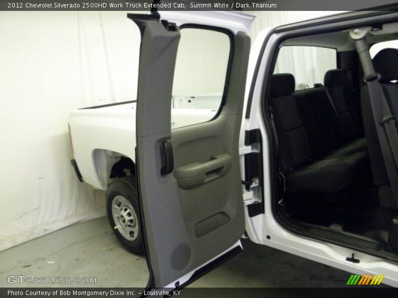 Summit White / Dark Titanium 2012 Chevrolet Silverado 2500HD Work Truck Extended Cab