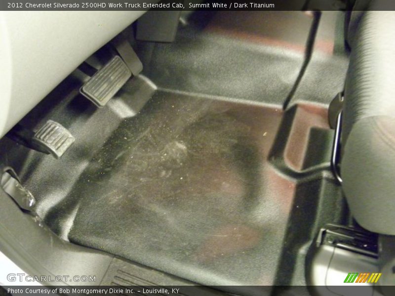 Summit White / Dark Titanium 2012 Chevrolet Silverado 2500HD Work Truck Extended Cab