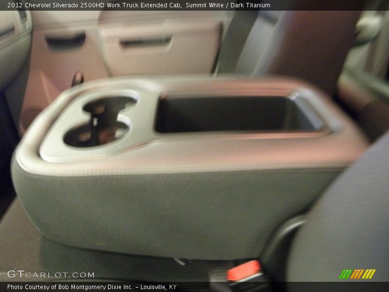 Summit White / Dark Titanium 2012 Chevrolet Silverado 2500HD Work Truck Extended Cab