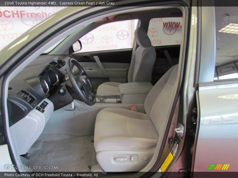 Cypress Green Pearl / Ash Gray 2008 Toyota Highlander 4WD