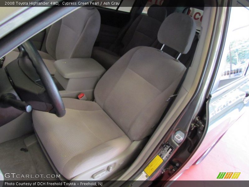 Cypress Green Pearl / Ash Gray 2008 Toyota Highlander 4WD