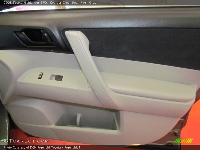 Cypress Green Pearl / Ash Gray 2008 Toyota Highlander 4WD