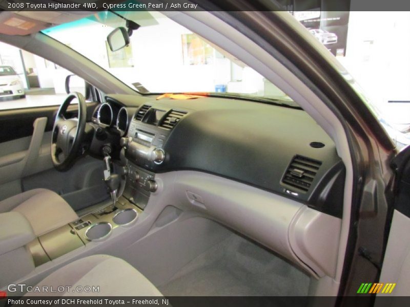 Cypress Green Pearl / Ash Gray 2008 Toyota Highlander 4WD