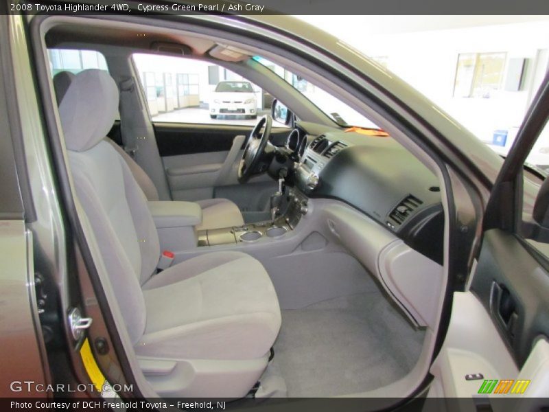 Cypress Green Pearl / Ash Gray 2008 Toyota Highlander 4WD