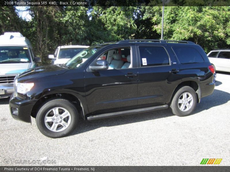 Black / Graphite 2008 Toyota Sequoia SR5 4WD
