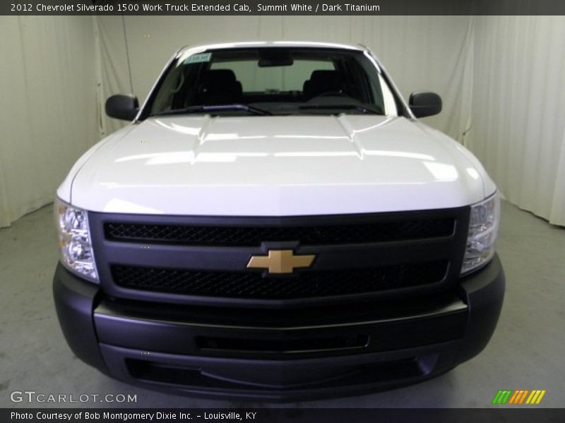 Summit White / Dark Titanium 2012 Chevrolet Silverado 1500 Work Truck Extended Cab